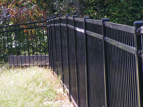 aluminum fence